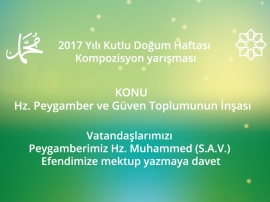 Kutlu Doğum Haftası Kompozisyon (Mektup) Yarışması