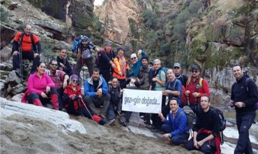 Ulubey Kanyonları Dağcıları Ağırladı