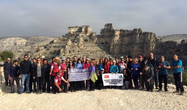 AFDOS'tan Uşak Ulubey Kanyonlarında Yürüyüş