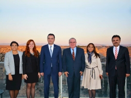 Kolombiya Cumhuriyeti Ankara Büyükelçisi J. A. PİNTO SAAVEDRA Ulubey Kanyonların&#039;da