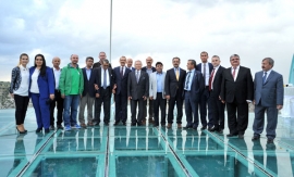 Ulubey Kanyonları'nda Cam Teras açıldı