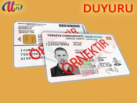 &Ccedil;ipli Kimlik Kartı Duyuru