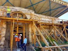 Tarihi İnay Hanı Restorasyon Çalışmaları