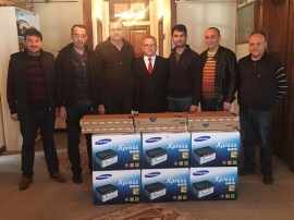 Ulubey Belediyesinden Muhtarlara Bilgisayar