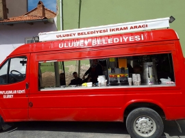 Başkan ADA'dan Bir İlk Daha "İkram Aracı"