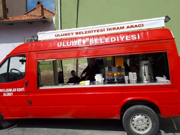 Başkan ADA'dan Bir İlk Daha "İkram Aracı"