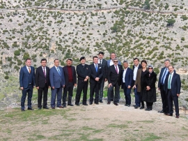 Kültür ve Turizm Bakan Yardımcısı Hüseyin YAYMAN Ulubey Kanyonlarını Gezdi.