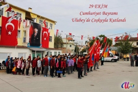 29 Ekim Cumhuriyet Bayramı Ulubey'de Coşkuyla Kutlandı.